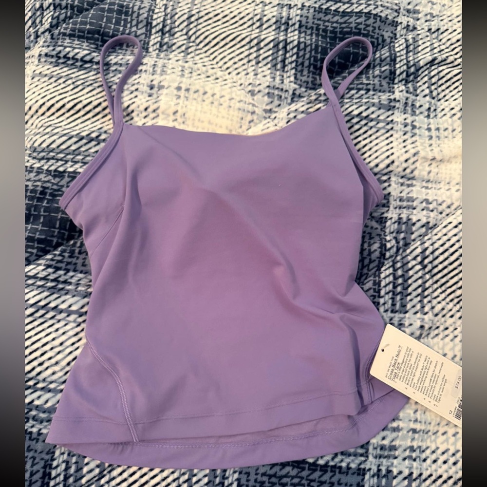 Lululemon Cross-Back Nulu Yoga Tank Size 12 new with tags